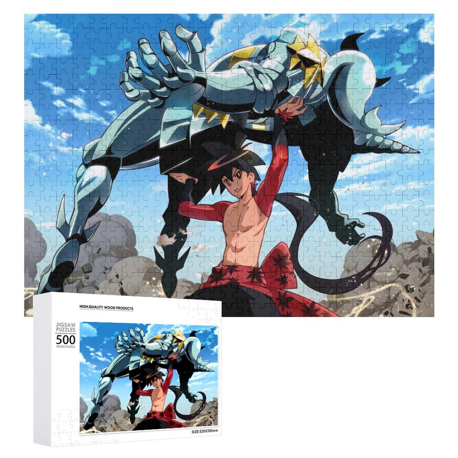 Amazon.co.jp: ジグソーパズル 可愛い アニメ柄 刀語 鑢七花